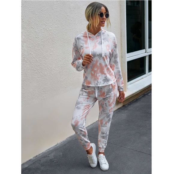 Tie Dye 2 Piece Set: Hoodie & Sweatpants - Picture 3 of 7